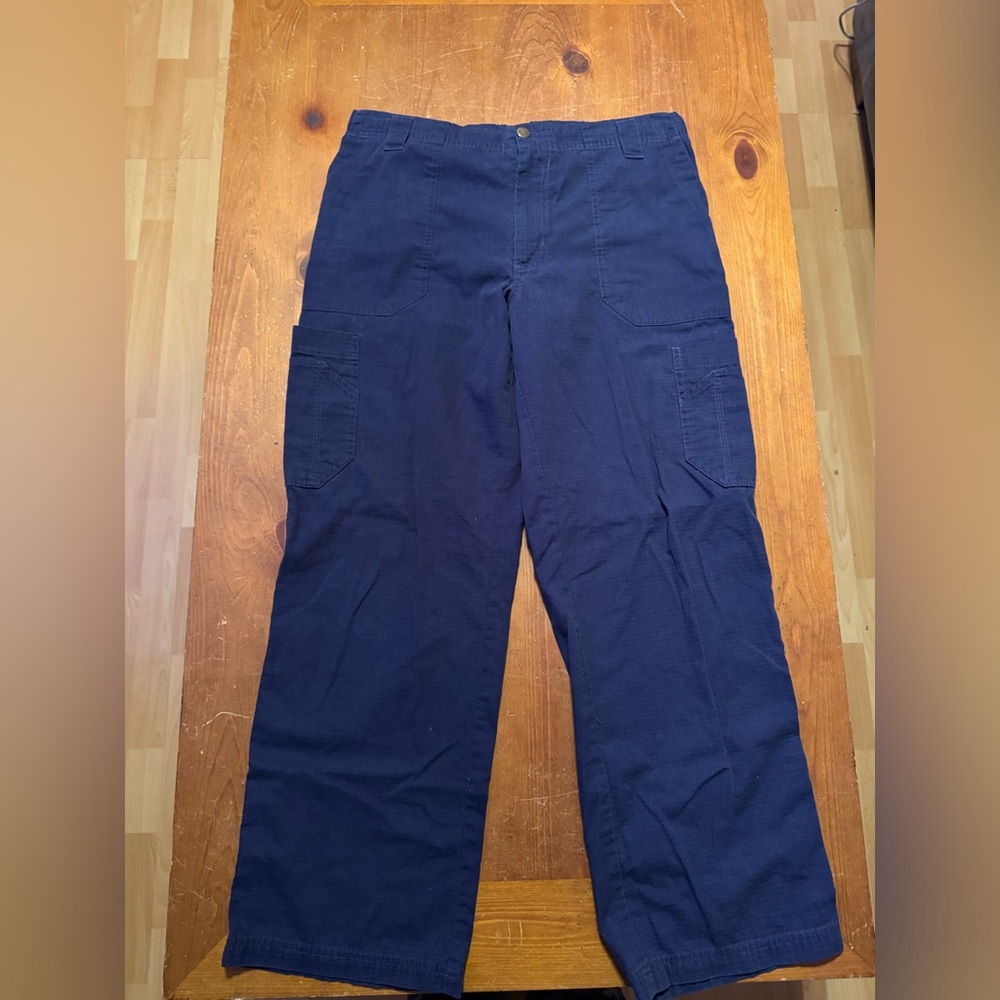 Carhartt Dark Blue Cargo Pants for Men